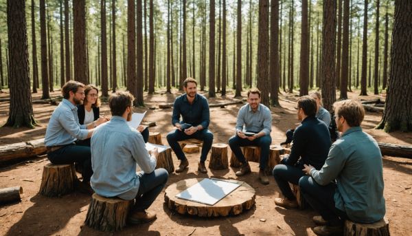 Comment organiser un séminaire nature qui renforce la cohésion d'équipe