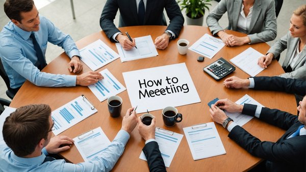 Comment organiser une réunion efficace en salle de conférence